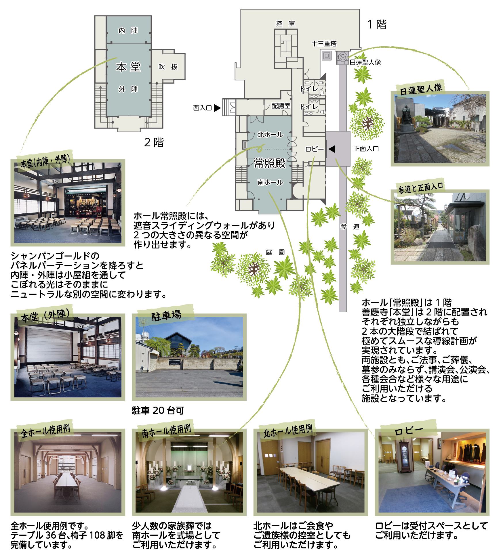 善慶寺 ホール常照殿