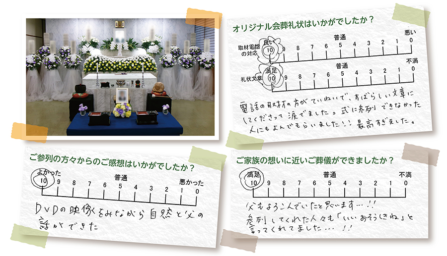 市川市斎場 お葬式 お客様の声